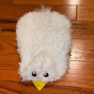 Play On fuzzy duck costume for small dogs XXS